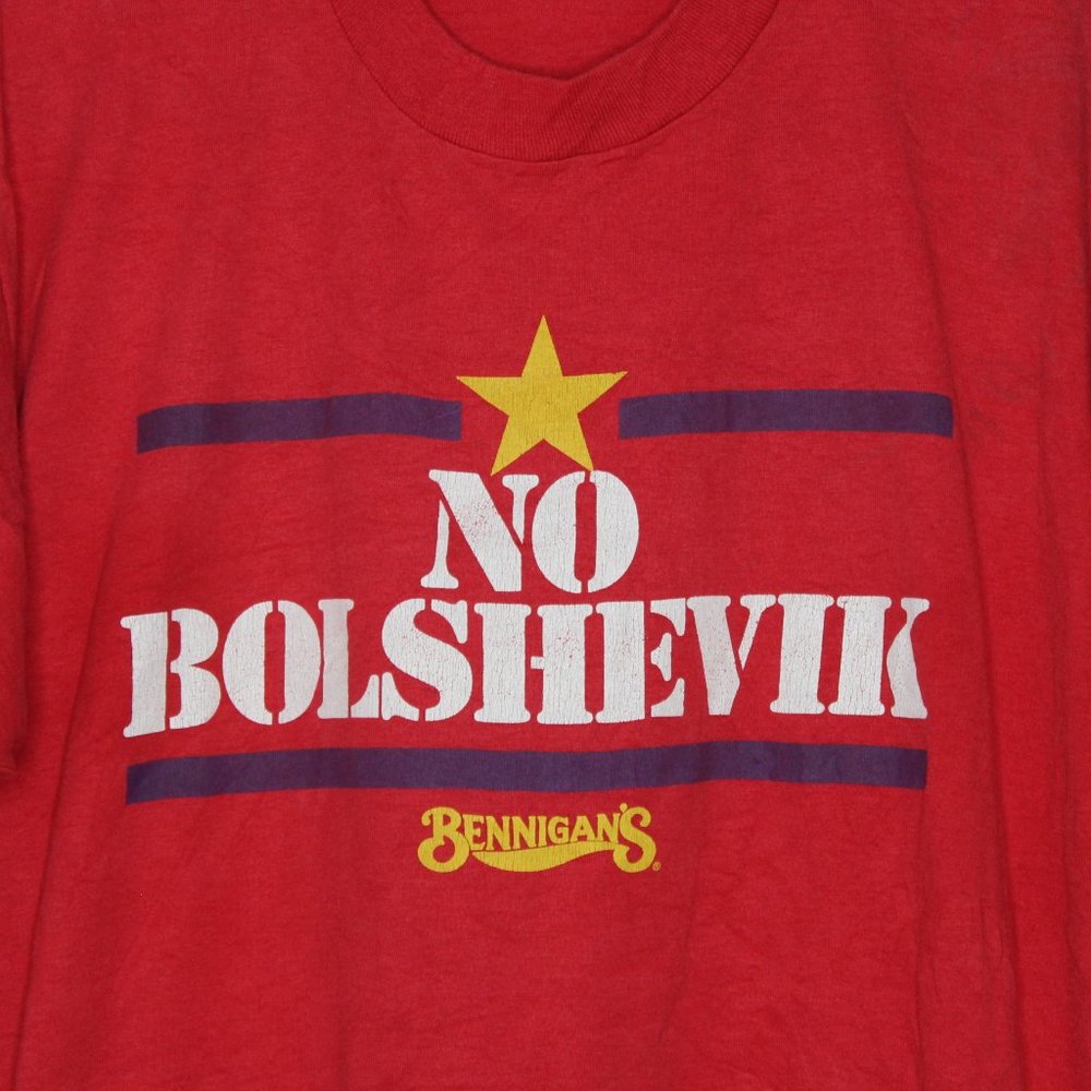 VTG Bennigans Made In USA Single Stitch Shirt M406 - Picture 2 of 5